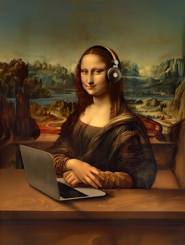 Mona Lisa Work Remotely