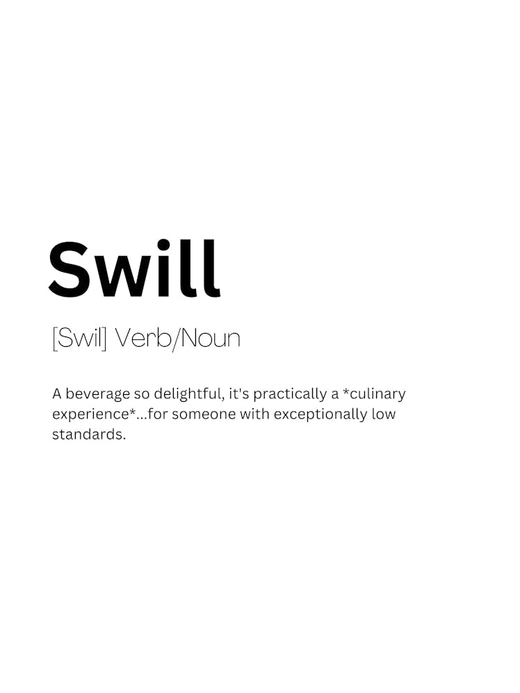 Swill Definition Meaning