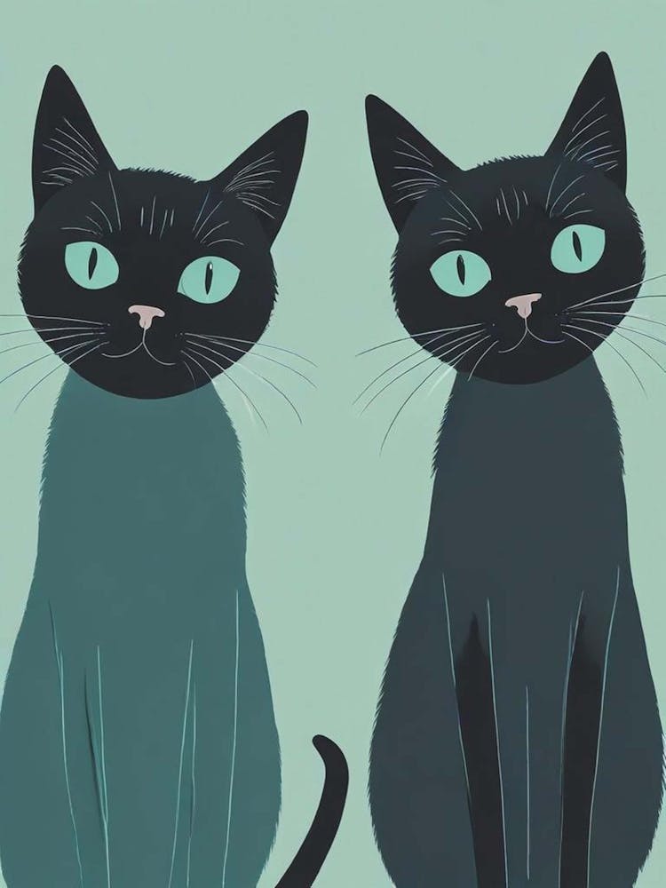 Two Cats Arts Prints (4)