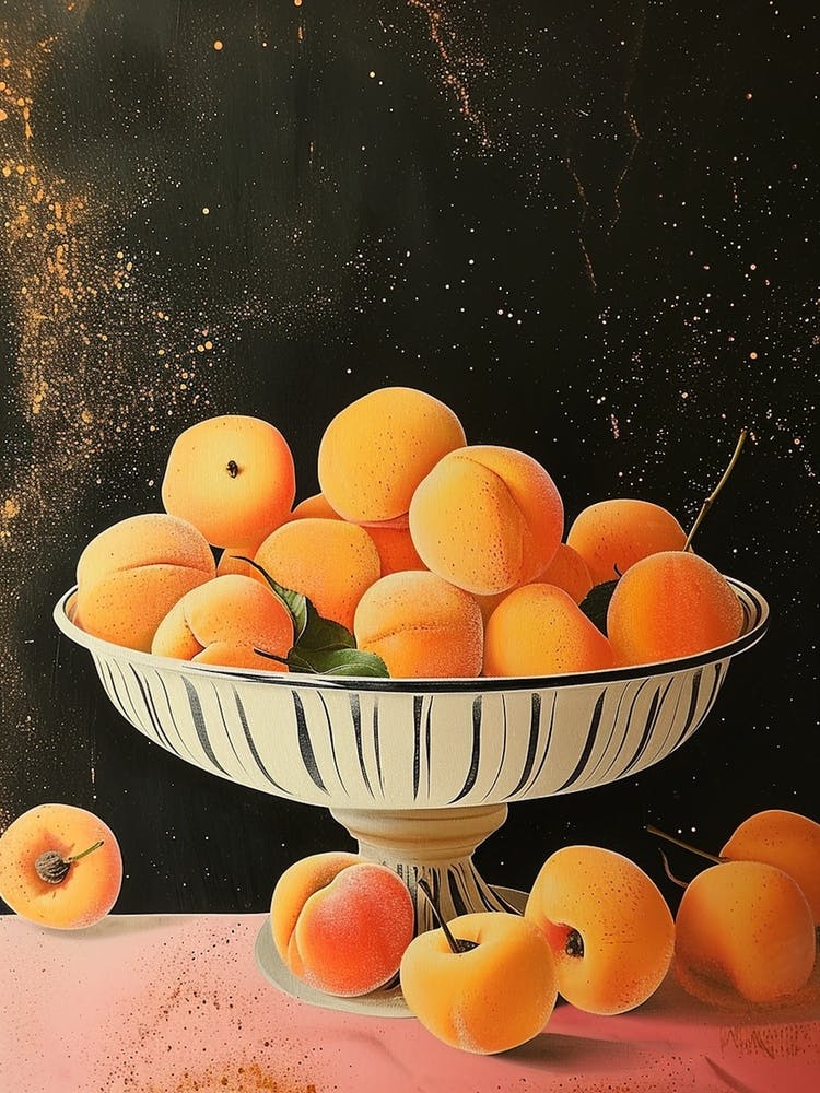 Art Deco Peaches 2