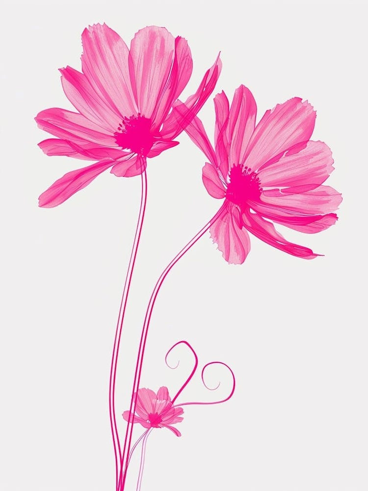 Hot Pink Daisy 3