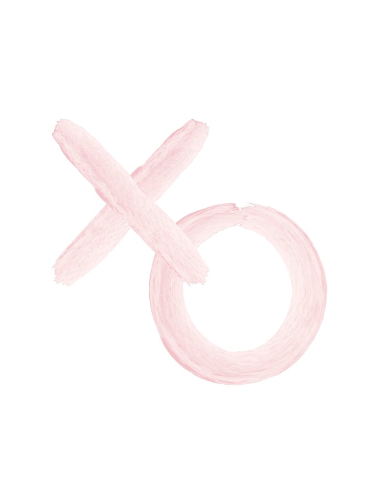 Blush Pink Xo