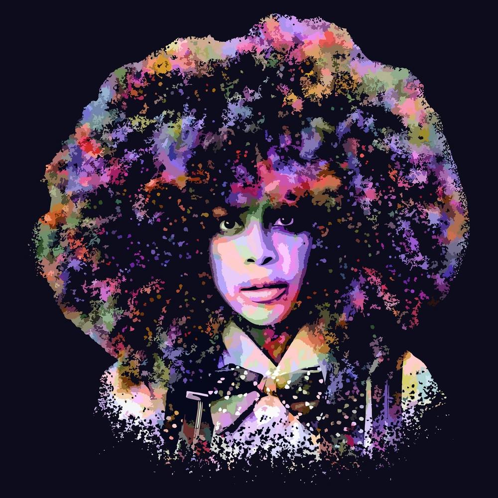 Erykah Badu - Erica Abi Wright Colorful