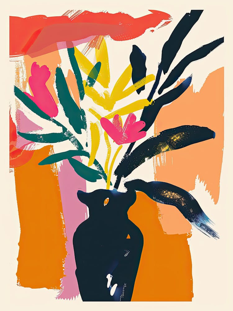 Flourishing Tropics Matisse Style