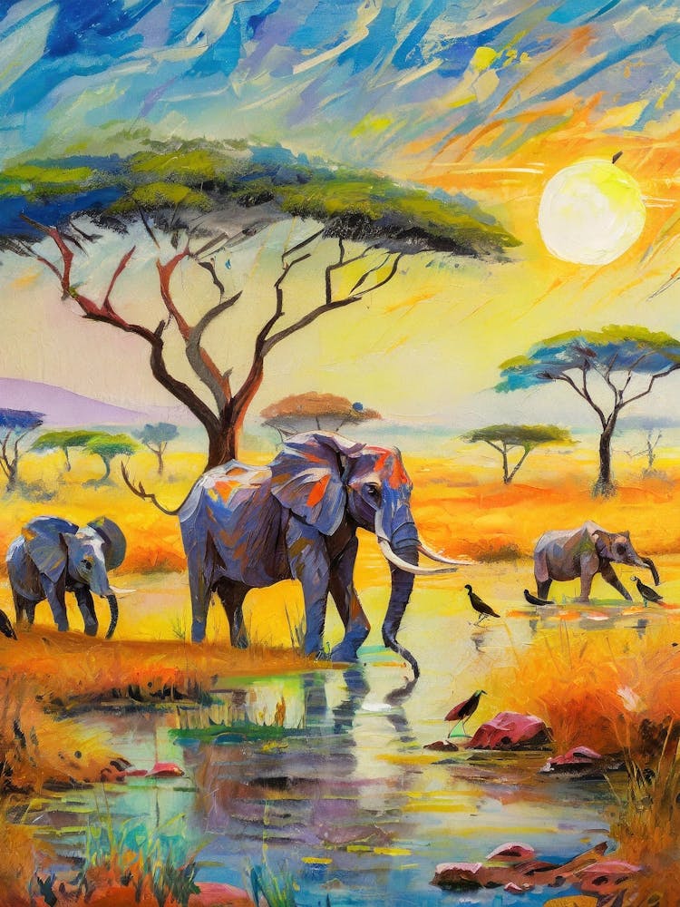 Firefly Majestic Wildlife On The African Savannah 61254 Verbessert Sr