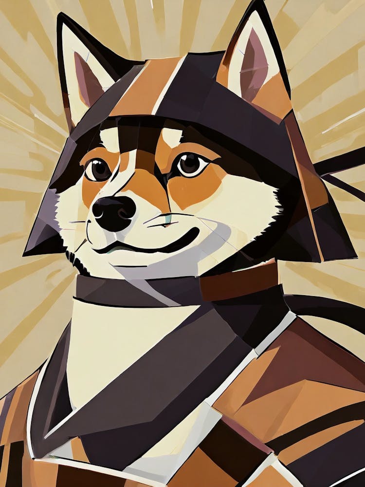 Samurai Shiba Inu