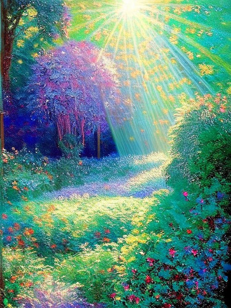 Garden Of Cosmic Speculation, 1, United Kingdom Classic Painting