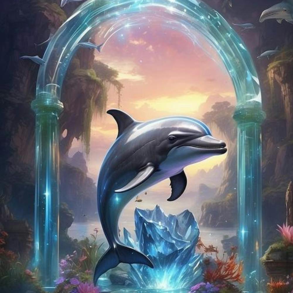 Dolphin In The Water