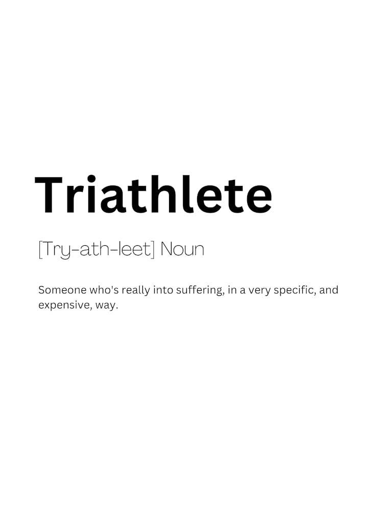 Triathlete Definition Meaning