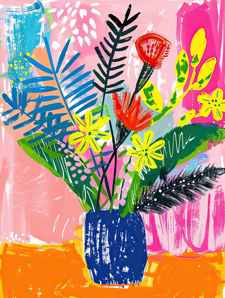 Botanical Dreams Matisse Style