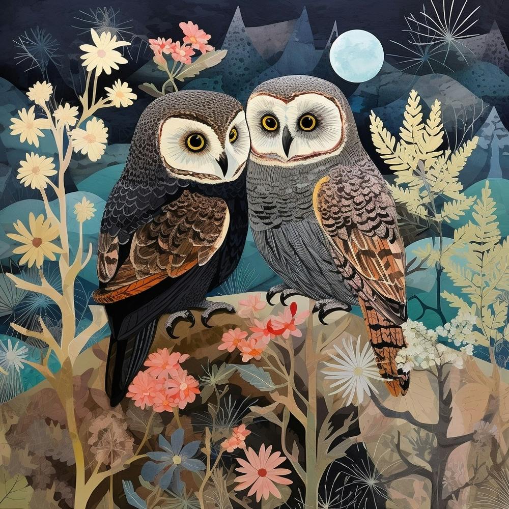 Bird In Nature Owl 4