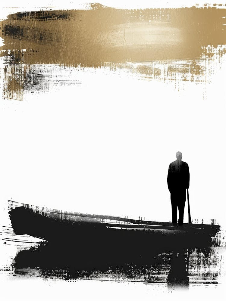 Man On A Boat Canvas Print