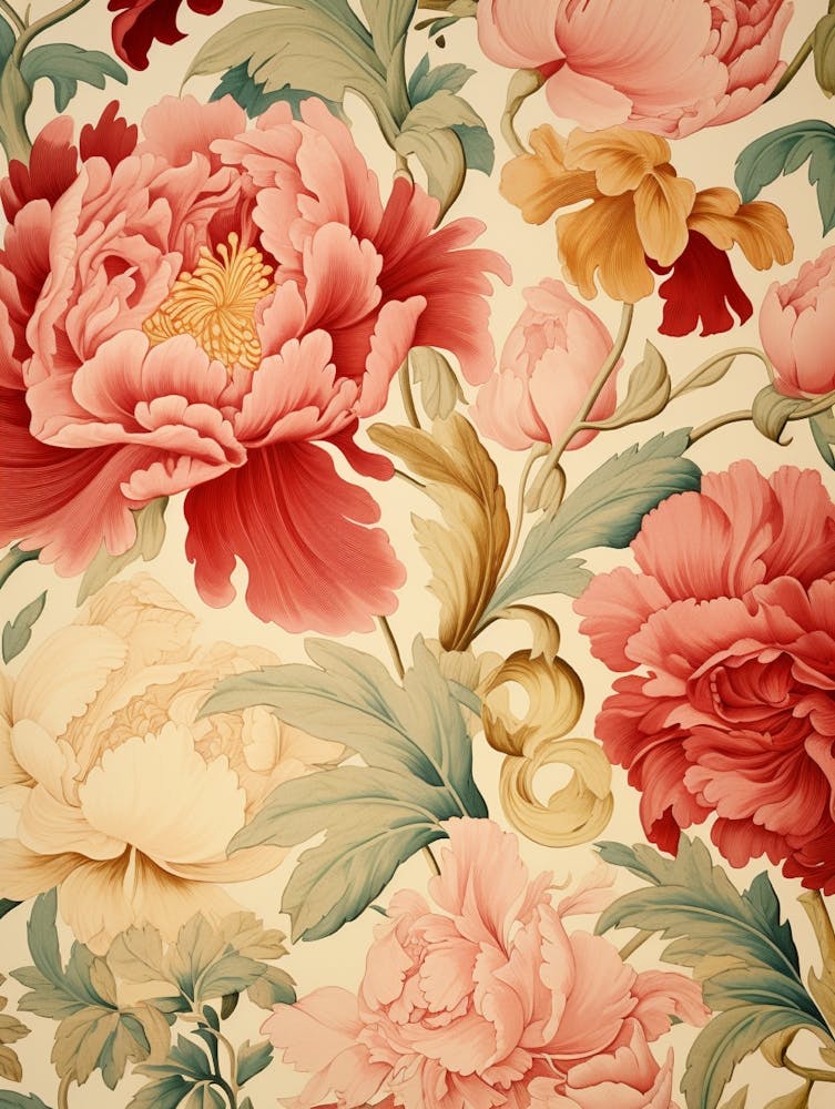 Blumen-Tapete 145