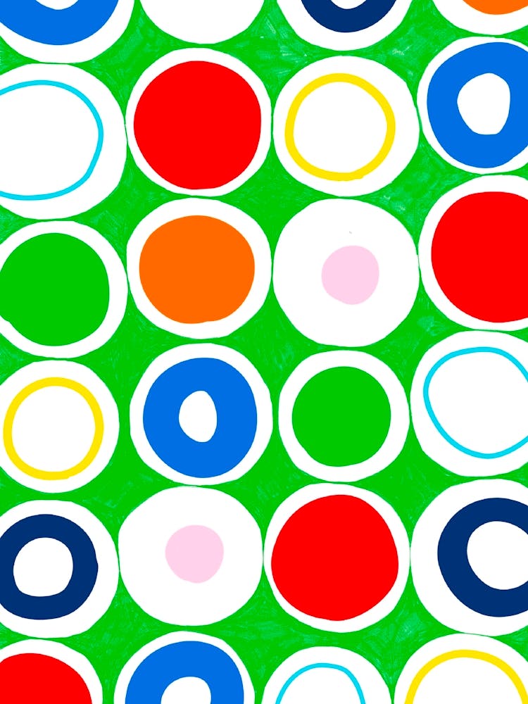 Abstract green pattern