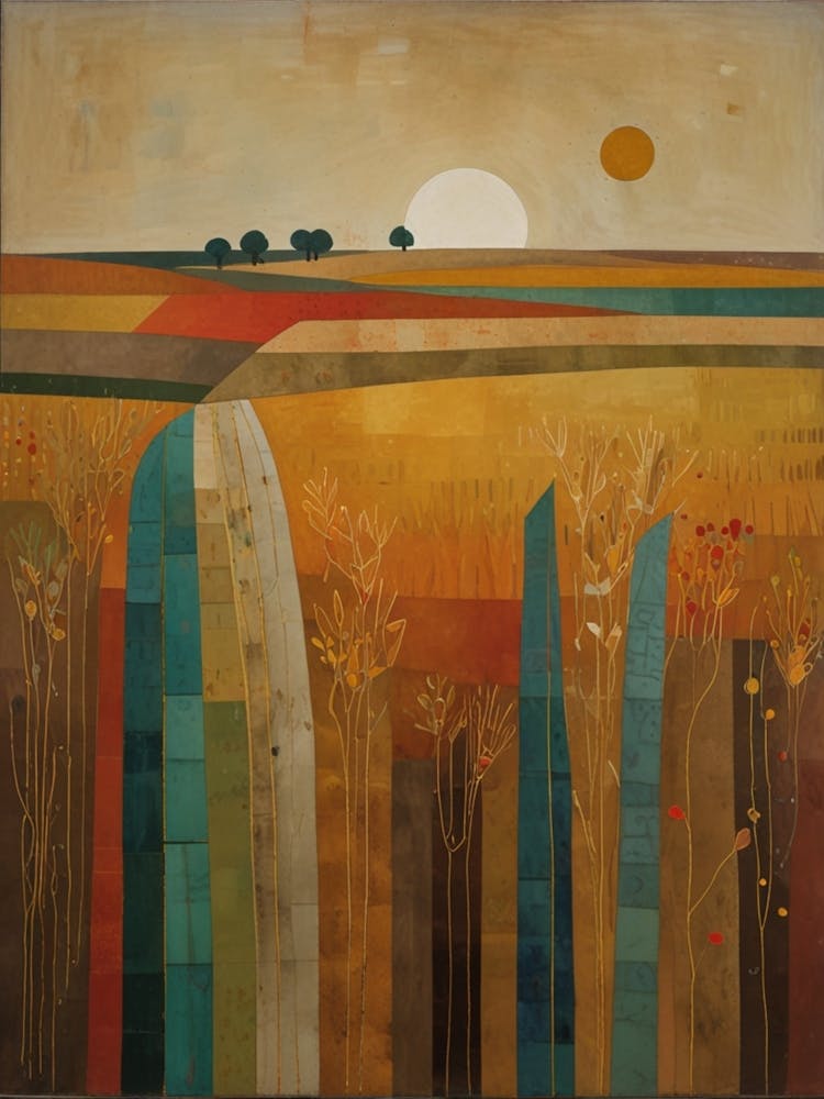 Field At Sunset