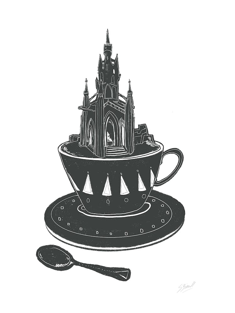 Scott Monument Teacup