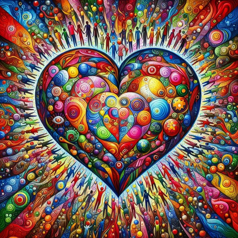 Heart Of World Love