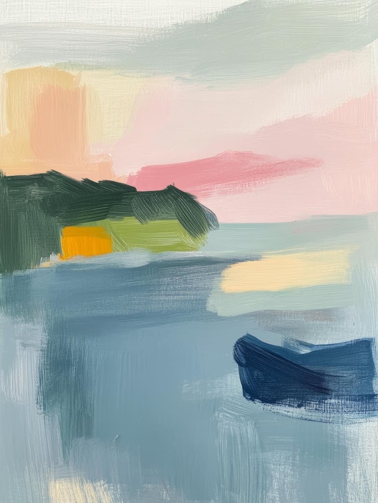 Boat At Sunset 5