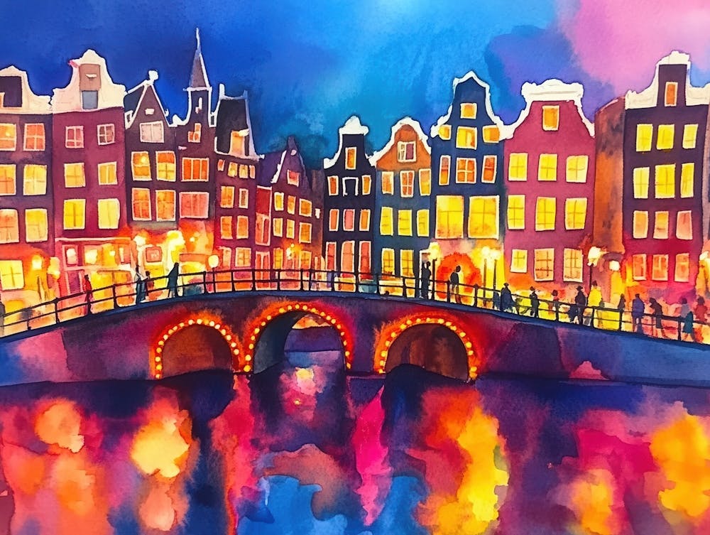 Amsterdam At Night 12