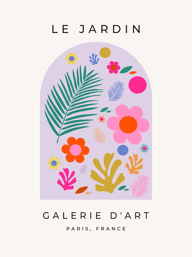 Le Jardin | 07 – Colorful Floral Lilac