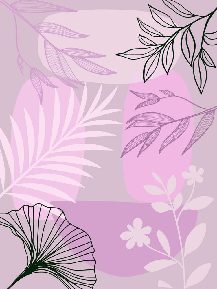 Abstract Floral Design