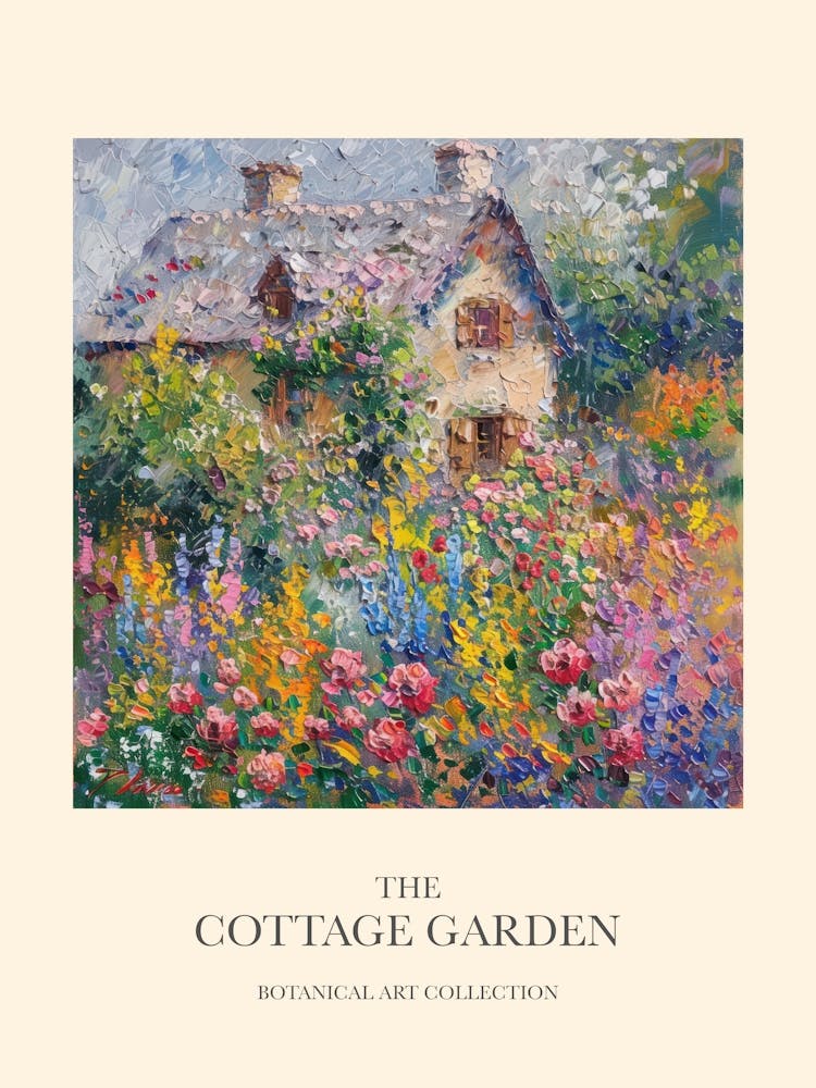 Cottage Dream Cottage Garden Poster 2