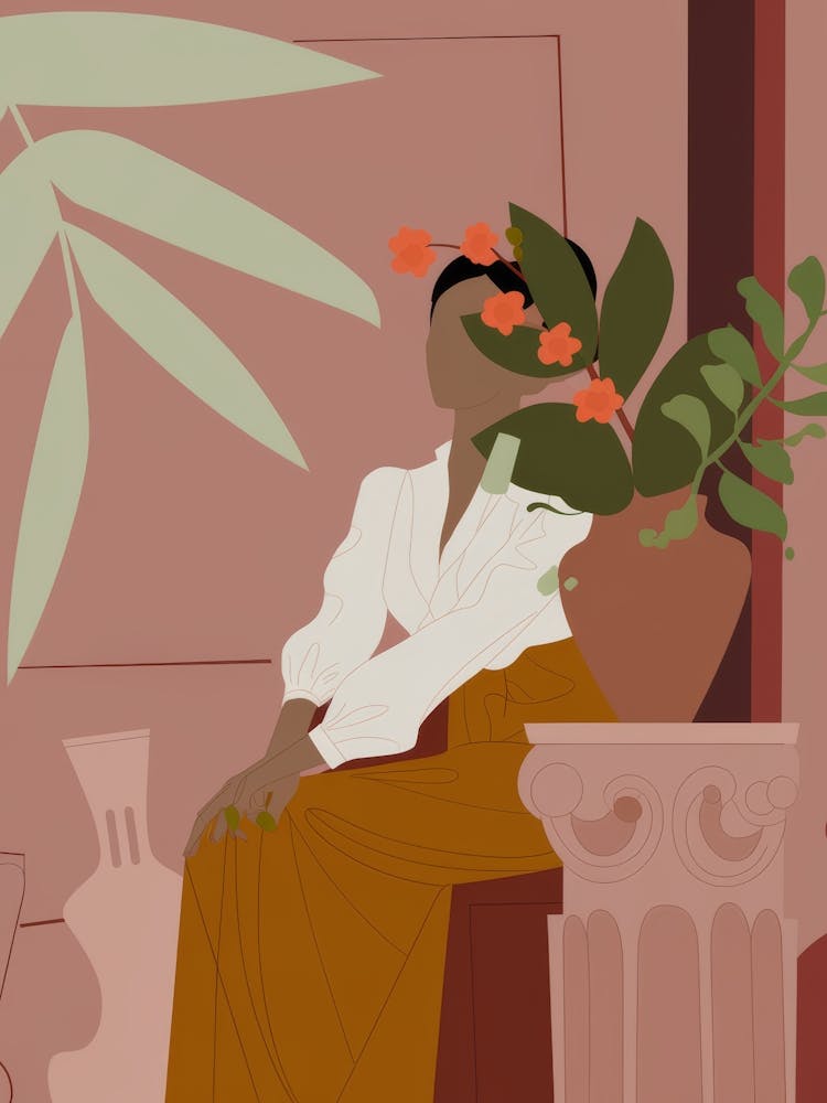 Seated Poise Reflection