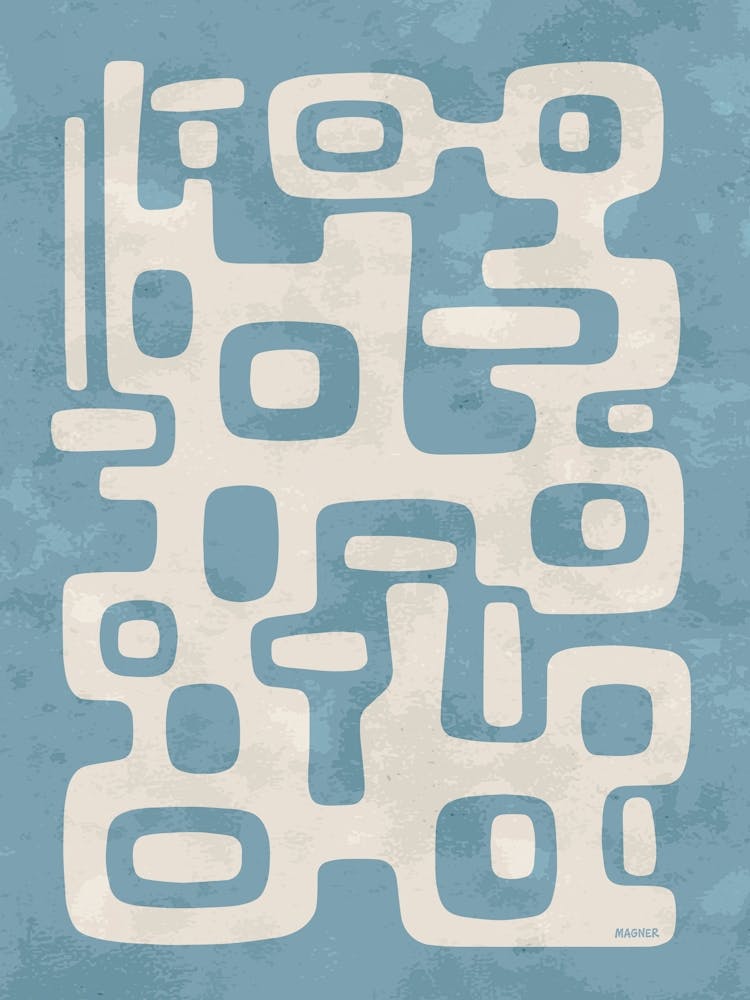 Minimalist Mid Century Modern Composition II