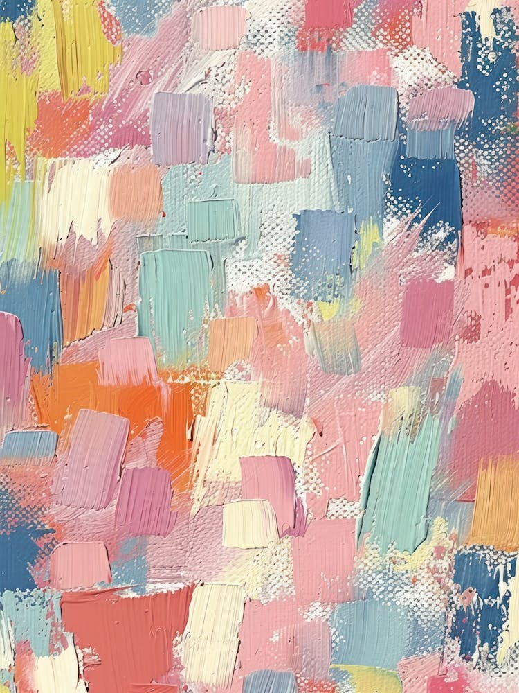 Pastels Impasto Brush Strokes 14