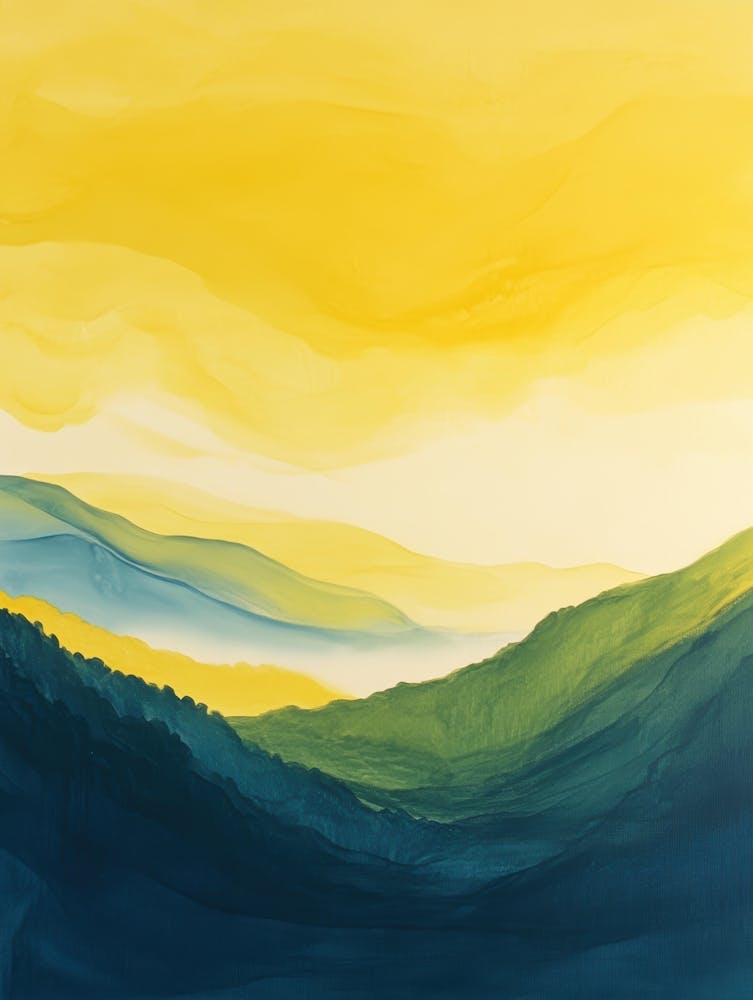 Sunset In The Mountains 119