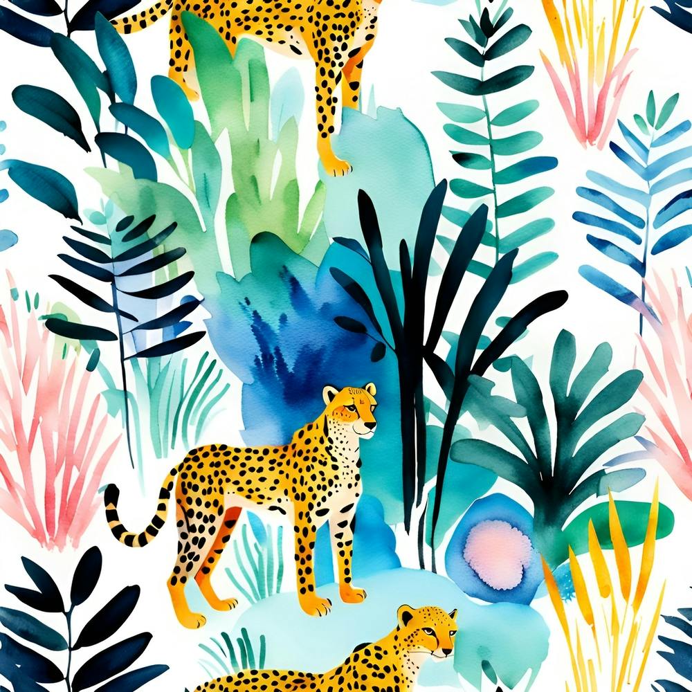 Léopards Dans La Jungle 03