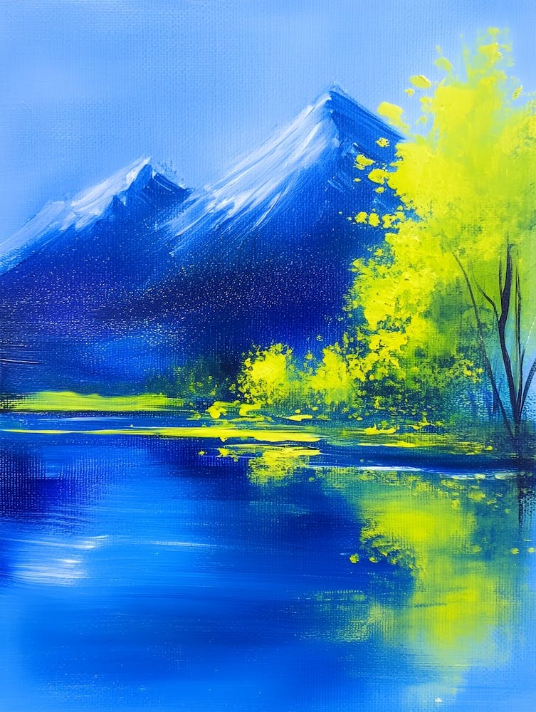 Mountain Landscape Painting
