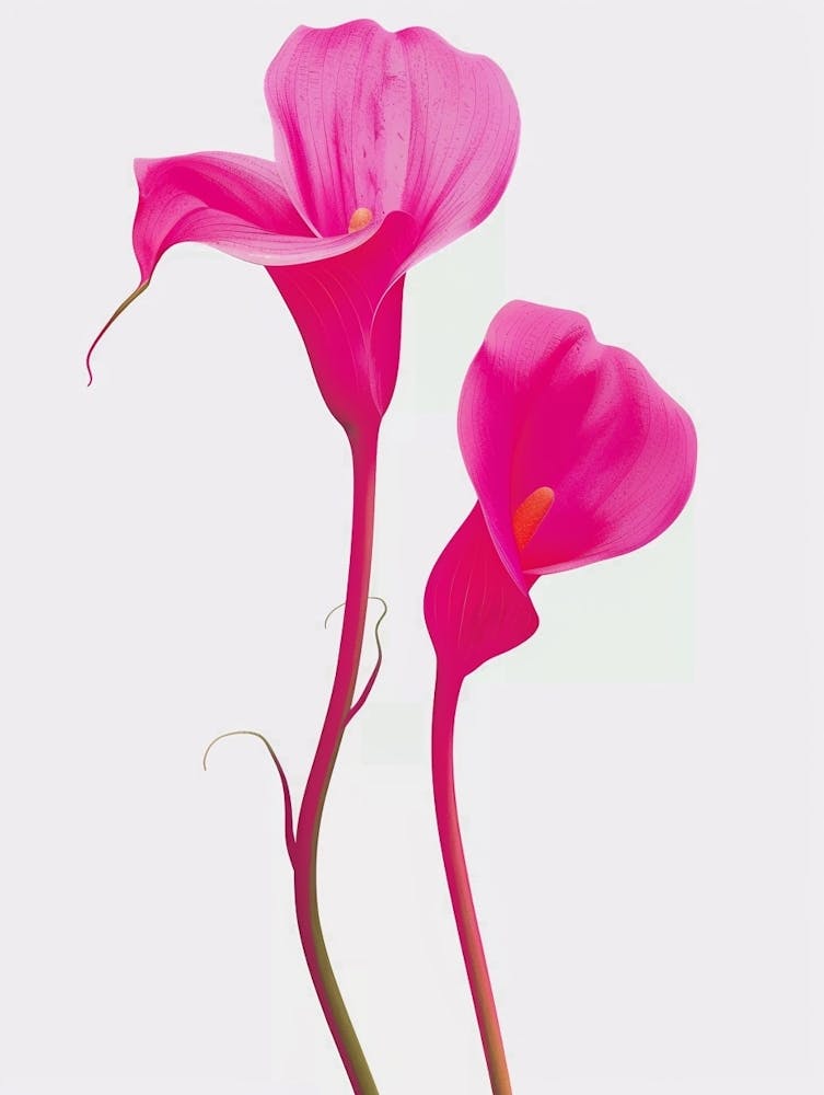 Hot Pink Calla Lily 1