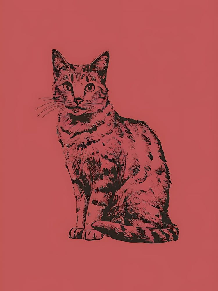 Cat red