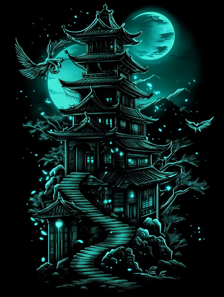 Asian Pagoda 4