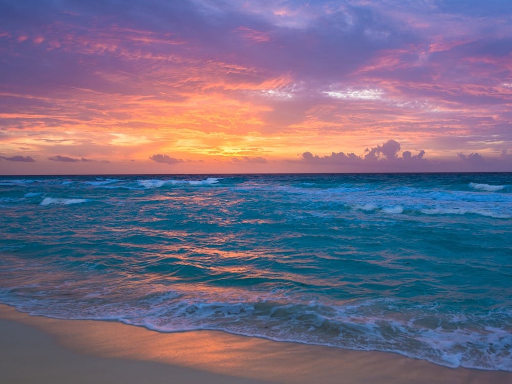 Sunset On The Beach 2