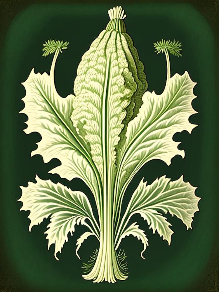 Horseradish Herb Vintage Botanical