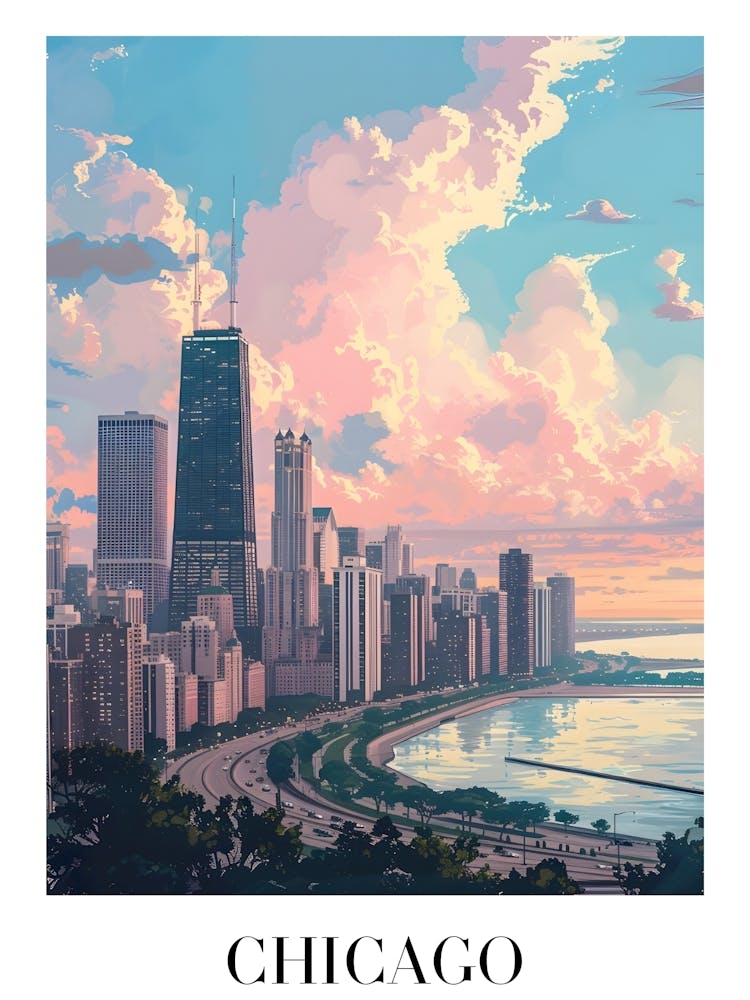 Chicago Skyline 3