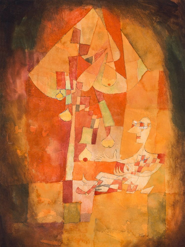 The Man Under The Pear Tree, Paul Klee