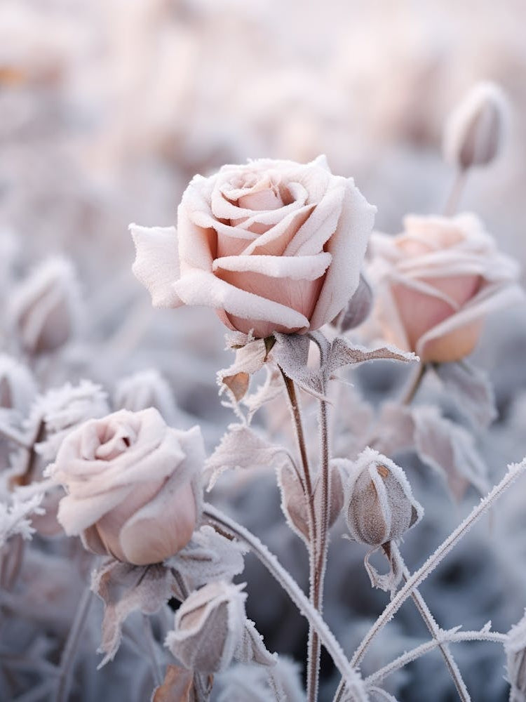 Frosty Botanical Rose 2