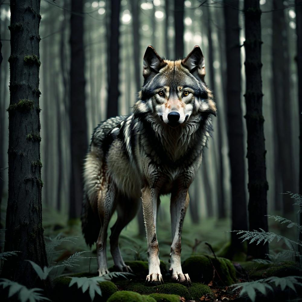 Wolf In The Forest 56