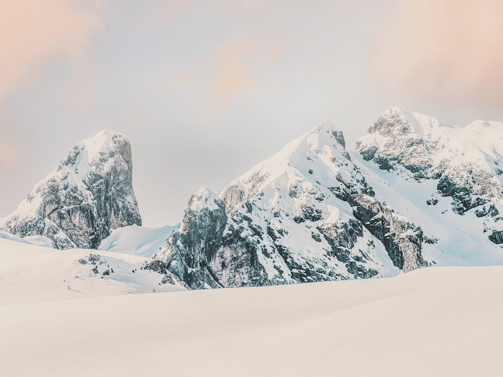 Snow Covered Mountains