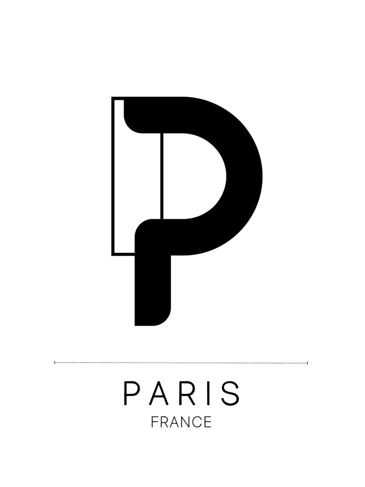 Paris City Typography