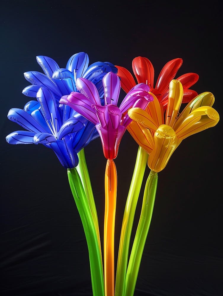 Bright Inflatable Flowers Agapanthus 1