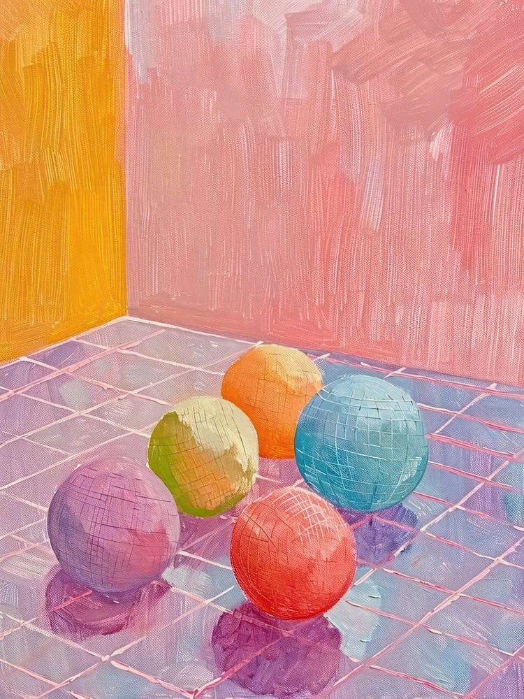 Pink Breakfast Food Energy Balls 1