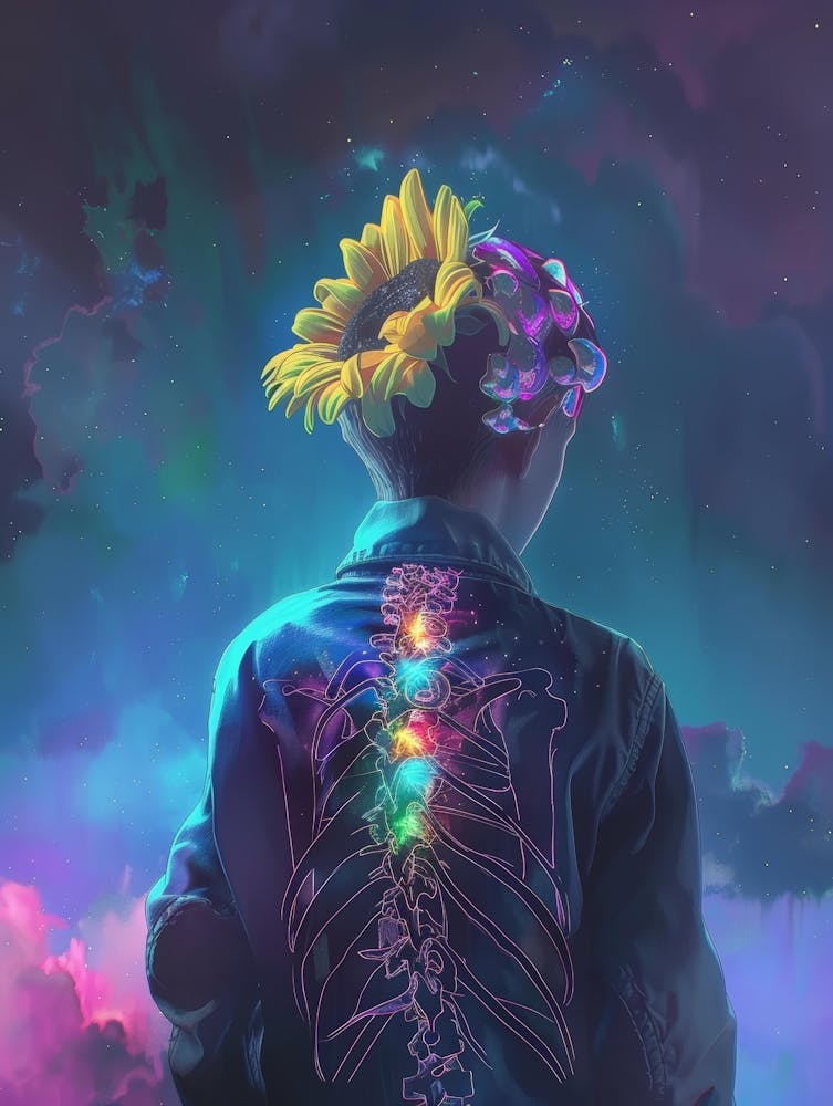 Sunflowers And Stars