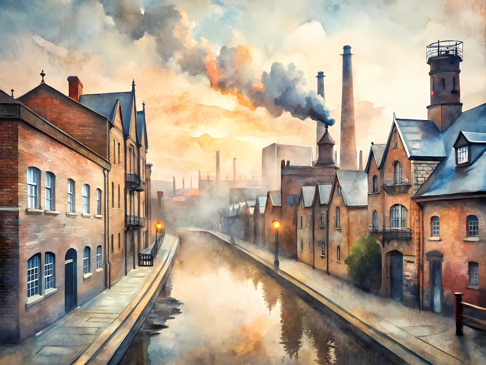 Manchester England A Vintage