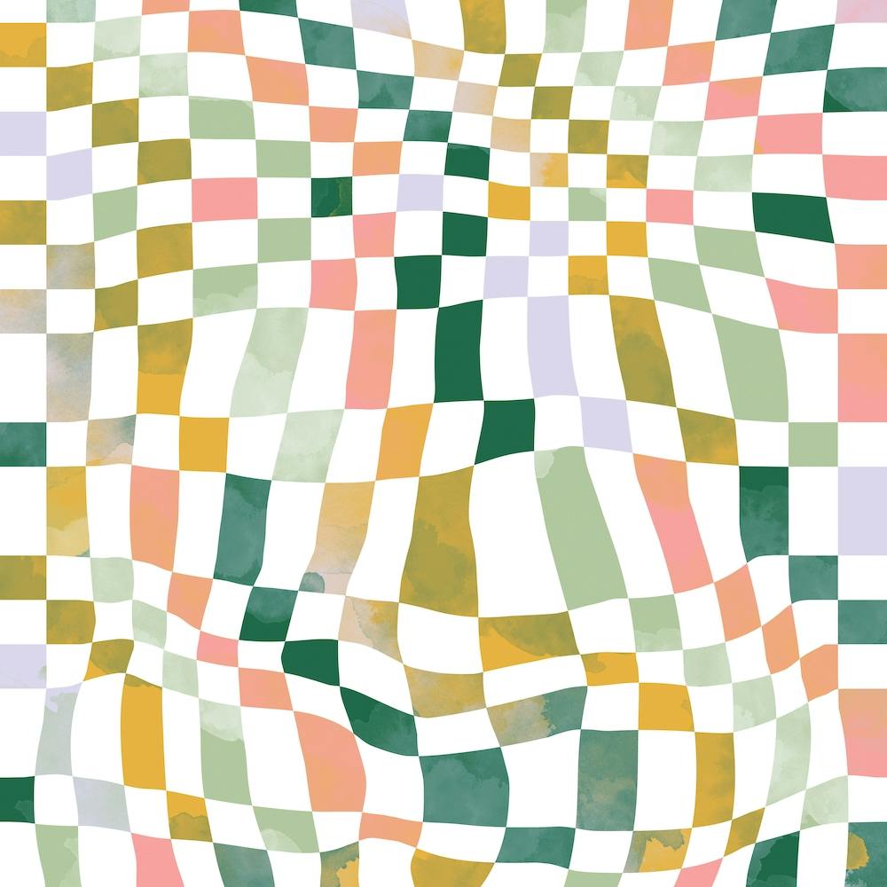 Squares Checker Nostalgic Square