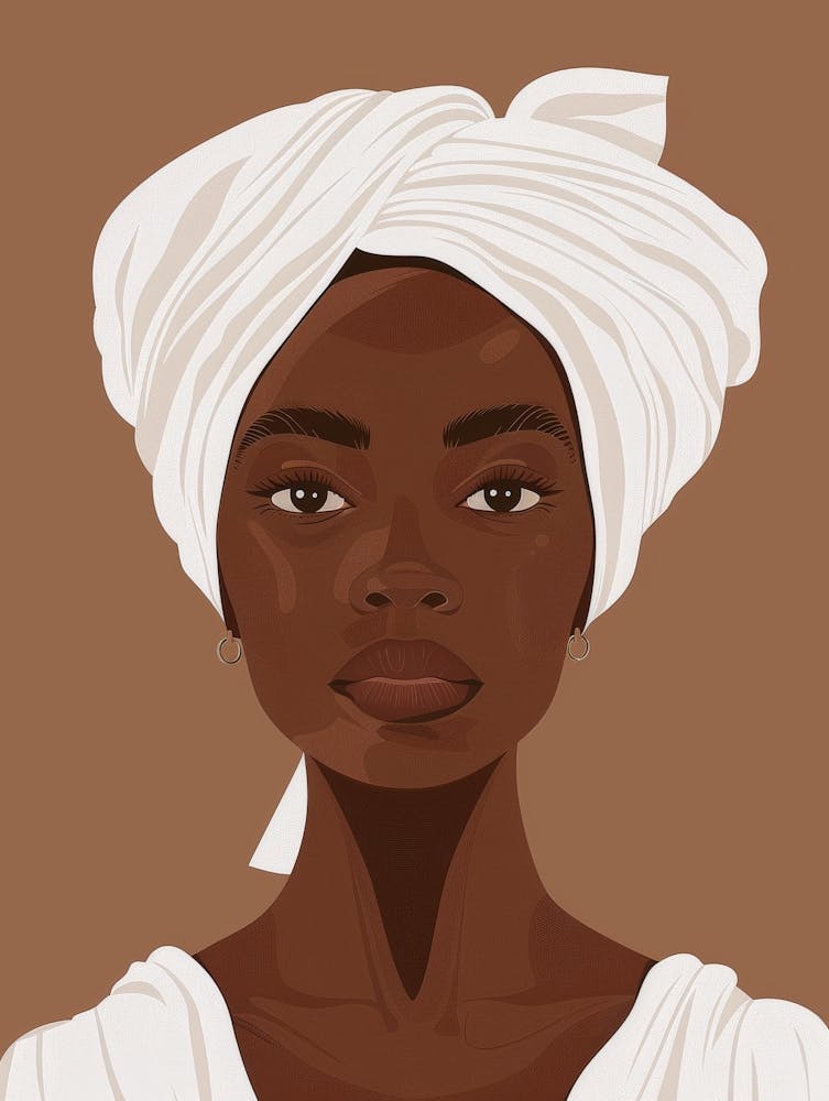 Portrait Of African American Woman 12