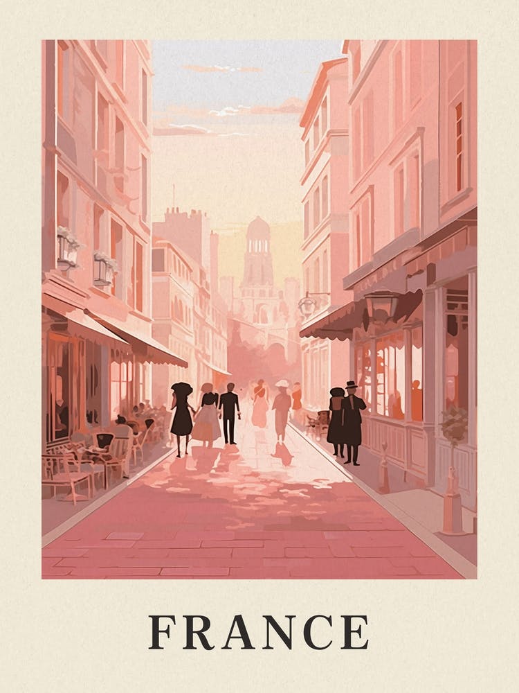 Vintage Travel Poster France
